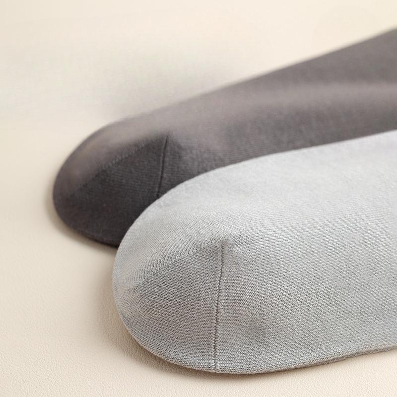 Mulberry Silk Autumn Anti-odor Mid-calf Men's Socks, Modal Boneless Men's Long Socks, Antibacterial and Anti-odor Autumn and Winter Loose Socks