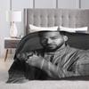 Latin Singer Romeo Santos Blanket Soft Warm Flannel Throw Blanket Bedspread for Bed Living Room Picnic Travel Home Sofa