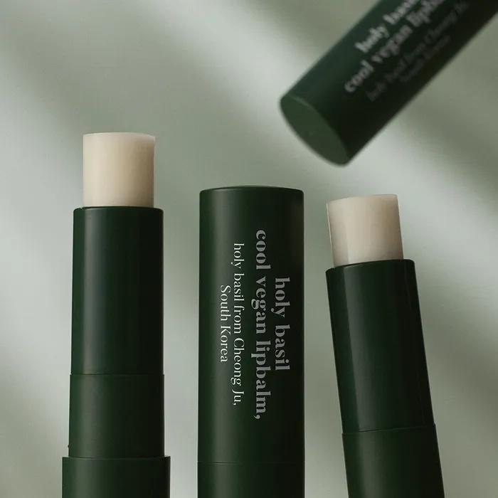 Heiliges Basilikum Kühlender Veganer Lippenbalsam
