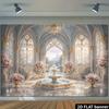 2D Castle Ballroom Backdrop for Princess & Fairytale Shoots