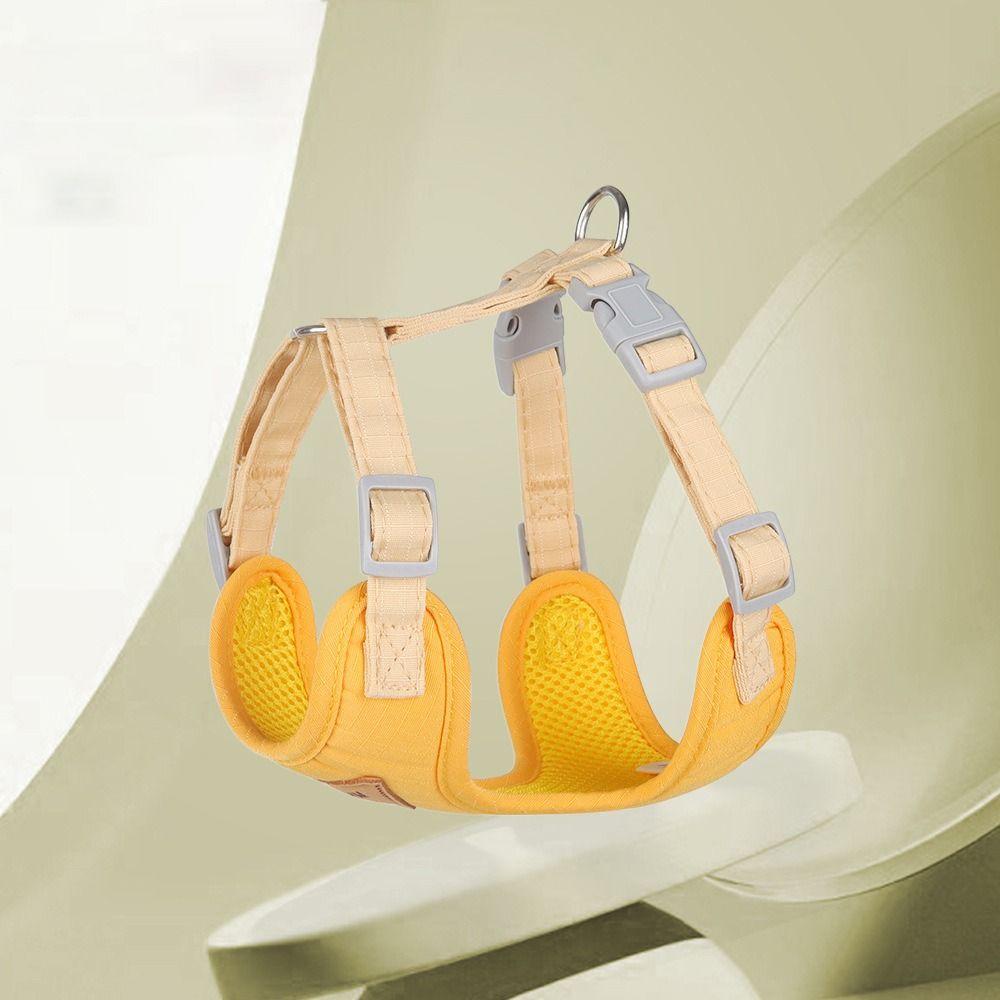 Mesh Dog Harness and Leash Set Breathable Dog Chest Straps  Prevent Breakout