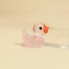 Miniature Colorful Luminous Duck Resin Ornaments for Micro Landscape and Moss Decor