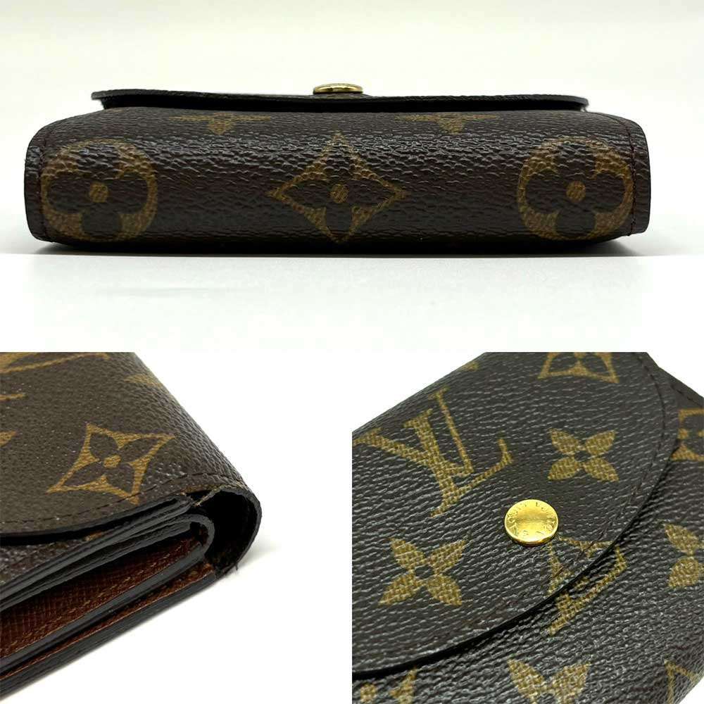 Used LOUIS VUITTONTri-fold wallet Monogram canvas unisex