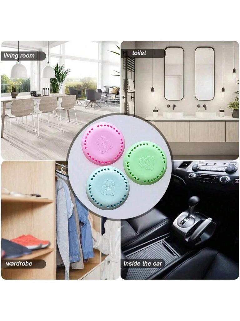 1/5/10/30 PCS Light Fragrance Viscous Solid Air Freshener, Long-Lasting Deodorizer For Bedroom Toile
