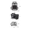 Expandable Pet Carrier Backpack for Cats Small Dogs, Breathable Foldable Travel Bag with Side Extension and Safety Leash