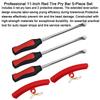 Motorcycle Tire Repair Pry Bar Set with Rim Protectors