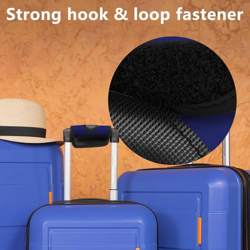 1 kus Pohodlná neoprenová rukojeť na zavazadlo Úchop Cestovní taška Zavazadlo Kufr Ochranný kryt Měkký identifikátor Rukojeť kočárku