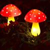 LED Solar Mushroom String Lights for Outdoor Garden and Courtyard Decor