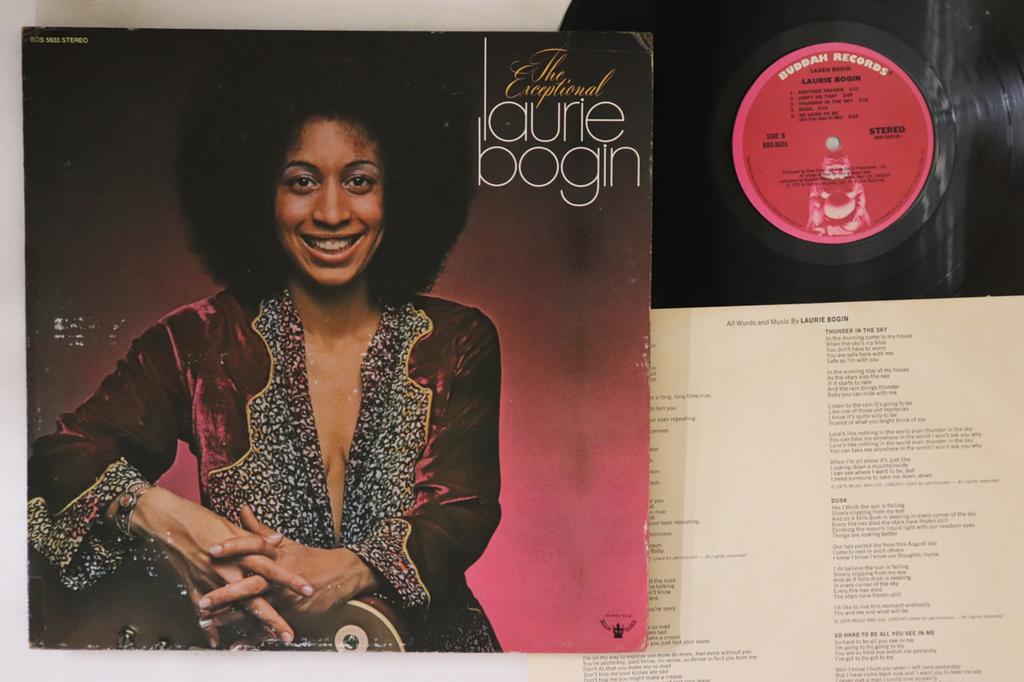 LP Record LAURIE BOGIN  Exceptional Laurie Bogin BDS5633 BUDDAH 1975 US Rock Used