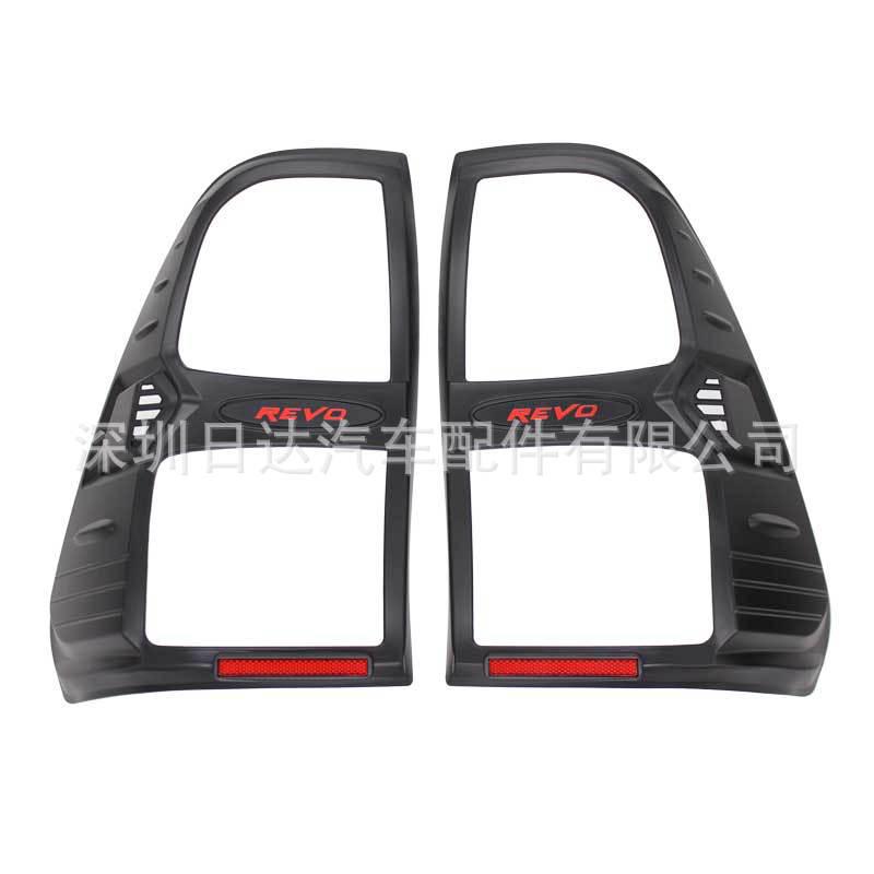 Toyota Hilux 2021+ Low-Spec REVO Full Set Matte Black Handle & Lampshade Kit