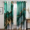 Luxury Dali Golden Texture Shade Curtains 2 Panels Modern Minimalist Style Home Curtains Living Room Bedroom Decor Curtains