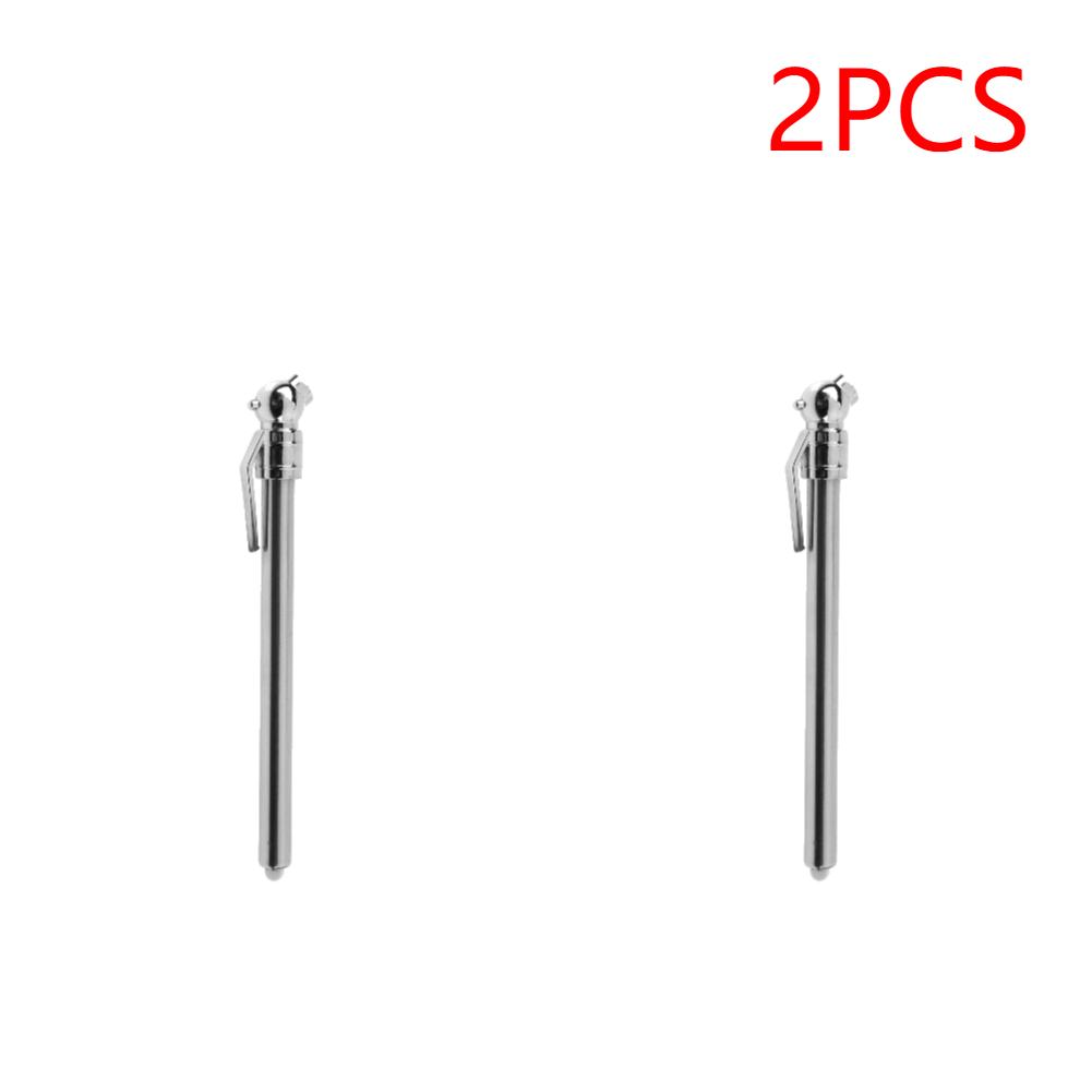 1-3pcs Stainless Steel Pen Shaped Car Vehicle Tire Air Pressure Test Meter Gauge Universal Car Tire Pressure Gauge Barometer