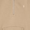 Polo Ralph Lauren Sweatshirt FW24 Einfarbig Logo Stickerei Polokragen Lässig Langarm Kinder Sweatshirt Khaki 322952467-002