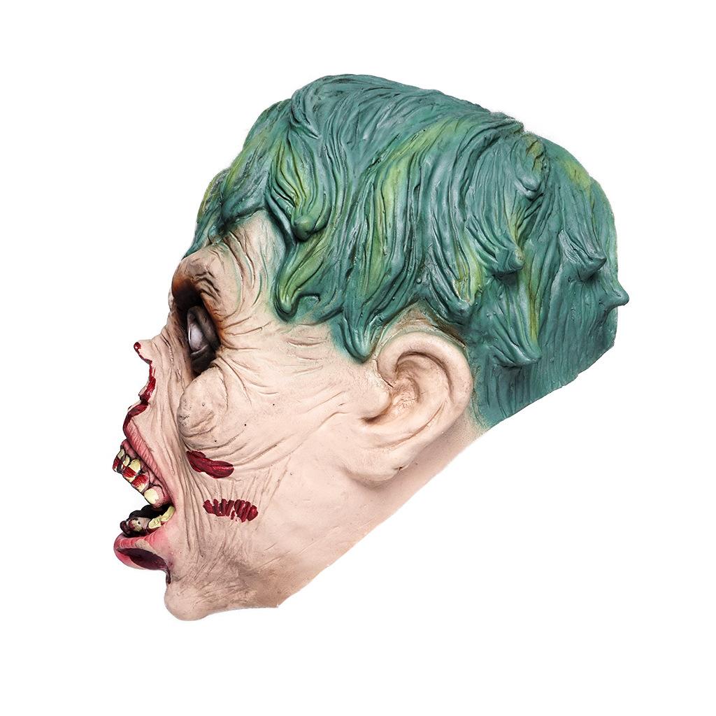 Scary Halloween Zombie Latex Mask for Party Prank Haunted House Props