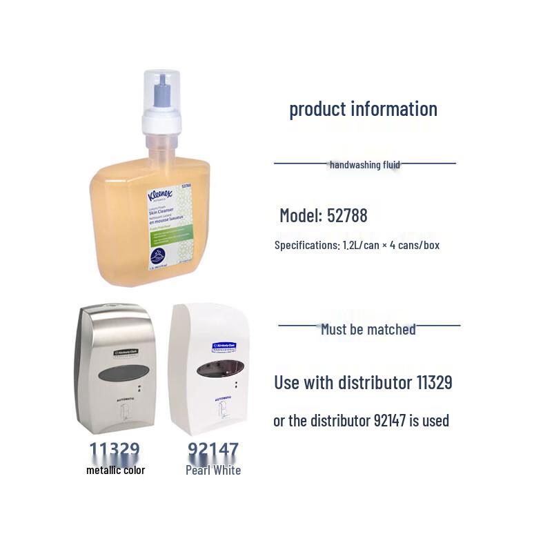 Kleenex Automatic Foam Hand Soap with Plant Extracts