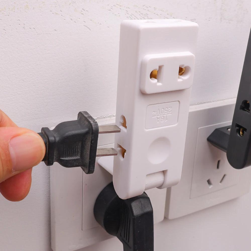4 in 1 EU Steckdose 180 Grad Rotation Stecker Adapter Verlängerung Protable Power Converter Wand Outlet Stecker Adapter