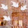 Artificial White Dove Fake Dove Ornament Home Decor Christmas Supplies Party Decorations