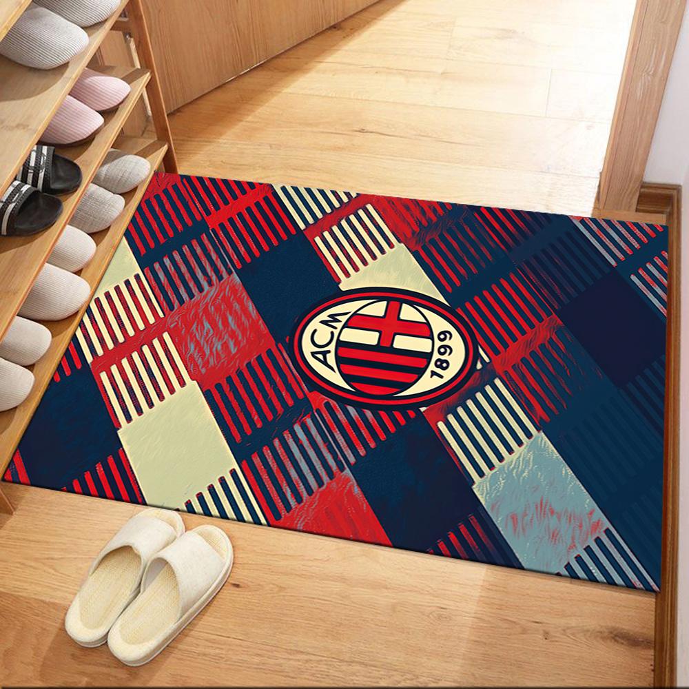 Ac Milan Area Rug Design For Hallway Balcony Outdoor Decorate Room Antislip Rug Office Home Decor Best For Christmas