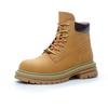 Couple rhubarb boots women's new hollowed-out breathable tooling short boots small size thick-soled inner height-increasing mountaineering boots men