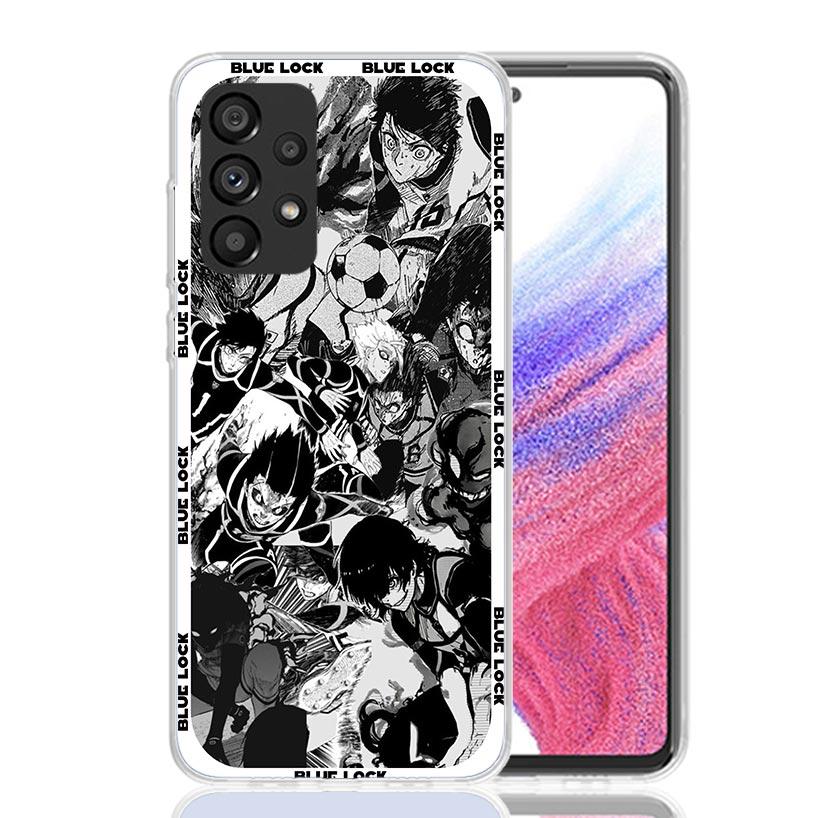 Anime Blue Lock Phone Case for Samsung Galaxy A17 A16 A15 A14 A13 A57 A56 A55 A54 A53 A37 A36 A35 A34 A33 A26 A25 A24 A23 Galaxy