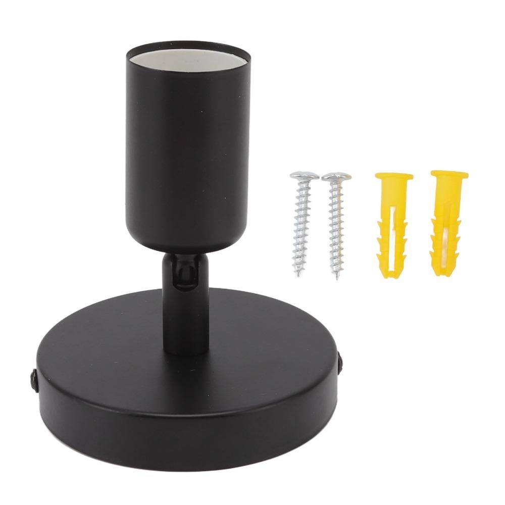180 Degree Wall Lamp Holder 85-265V Lamp Base Durable Wall Lamp Base Living Room