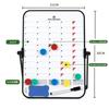 NOCLIS Mölkky Scoreboard with 8 Magnetic Markers, Magnetic Eraser & Pen Included, Foldable Stand, Windproof & Rainproof Design, Portable, Easy To Read