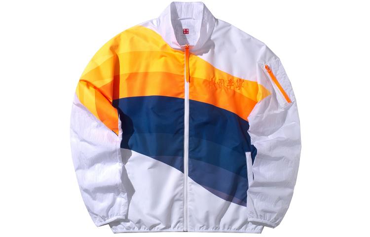 Li Ning Jackets Unisex Standard White Stand Collar Moderate Other AJDP653-2 XXL