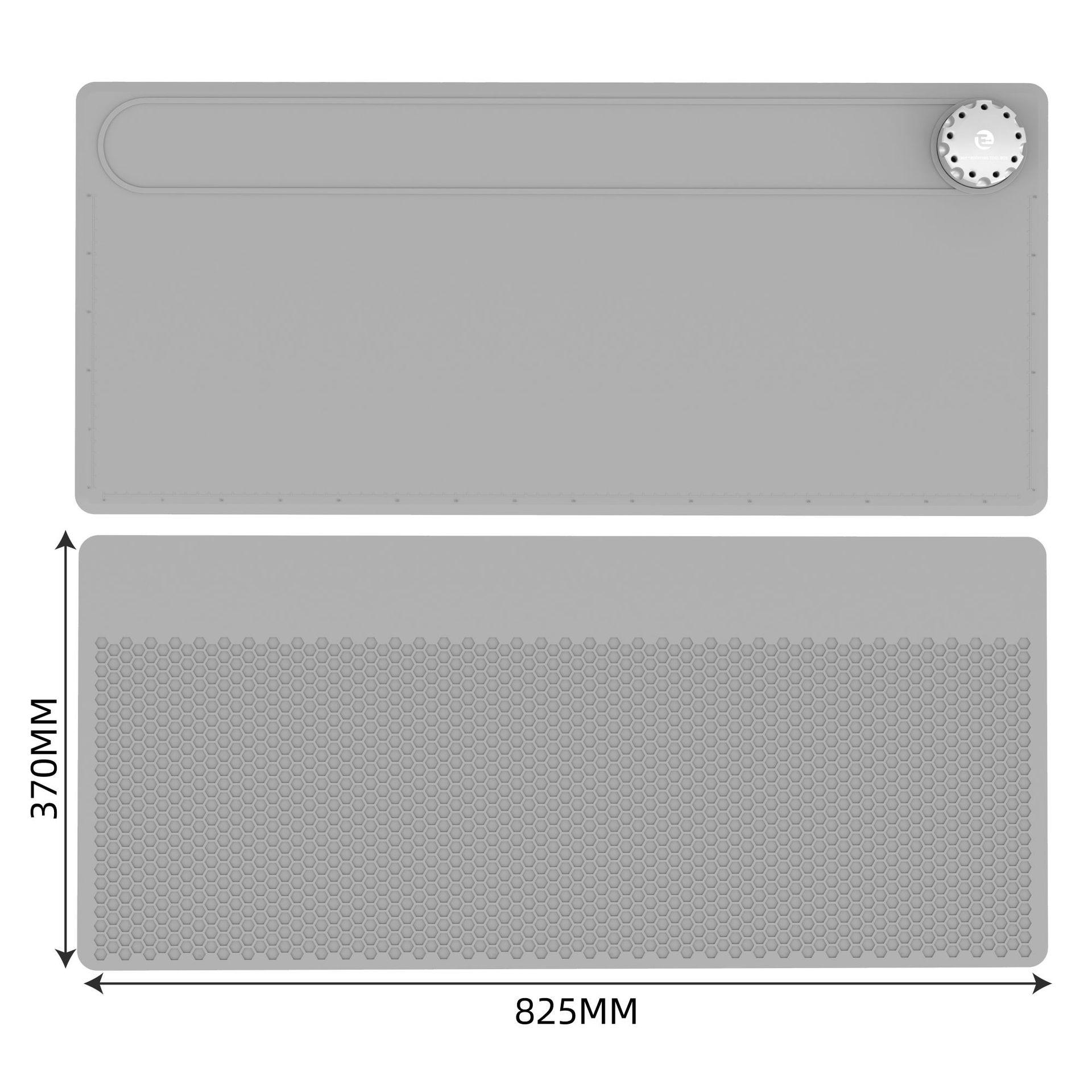 Heat-Resistant Silicone Repair Pad with Screw Storage for Mobile Phones