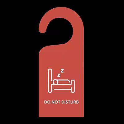 Do Not Disturb Door Sign Hanging Sign Shop Room Cleaning Double-Sided Door Tags