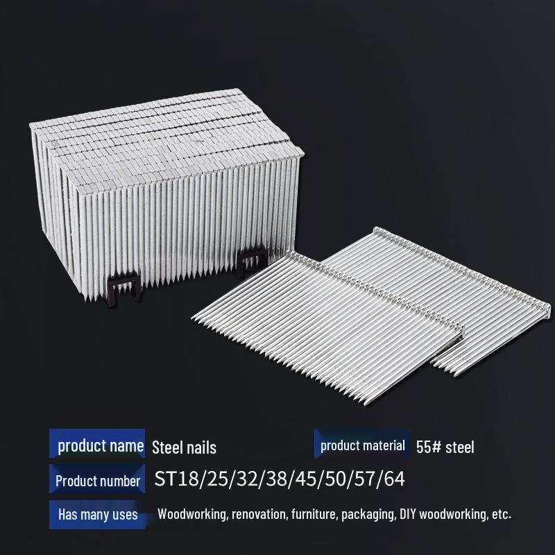 Baidu ST Pneumatischer Nagler mit Stahl-, Beton- und Streignägeln (Größen: ST18, 25, 32, 38, 45, 50, 57, 64)