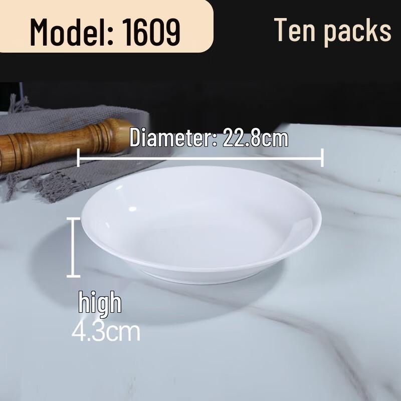 

AVADEN Меламиновые тарелки под фарфор 9 дюймов, глубокие