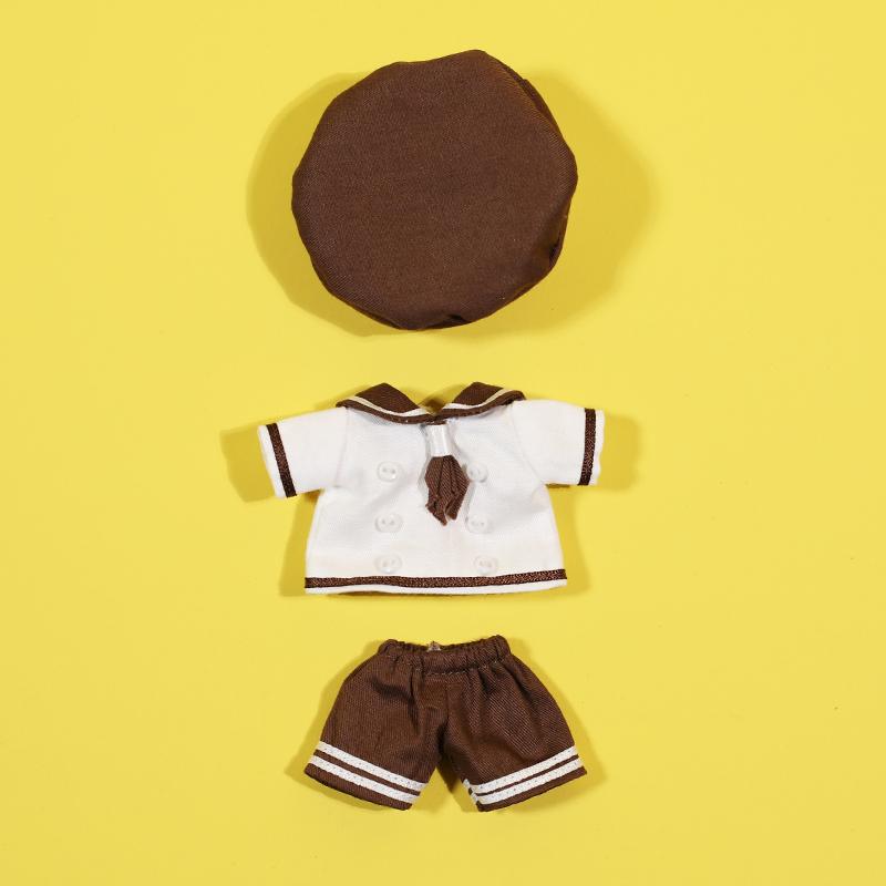 Ob11 Doll Sailor Clothes Uniform Set Doll Navy Suit Doll Hat Shirt Shorts For P9, 1/12 Bjd, Cu-Poche,Gsc, Molly Doll