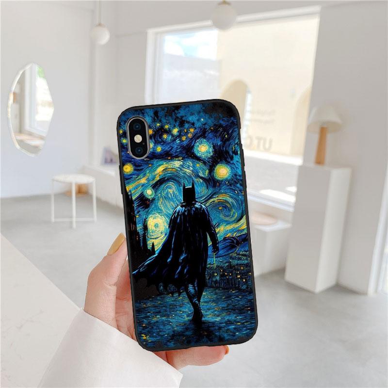 CJ15 Batman Soft Shell Phone Case for OPPO A40 A60 A80 A15 A16 A16K A12 A17 A17K A54 A54S A53 A53S A55 A56 A57 A98 F23
