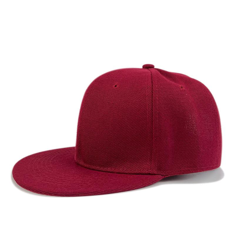 Flatbrim Baseball Cap Unisex Street Dance Hiphop 24 Colors Korean Fashion