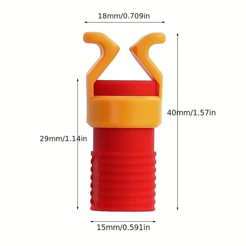 Universal Screw Holder - Hands-Free Plastic Fixture for Precise Woodworking & Drilling, DIY Screw Positioning Tool (2-Pack)