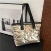 Simple Casual Bag Women's 2025 Summer New Shoulder Cotton Bag Fashion Trend Portable Large-capacity Tote Bag