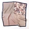 Spring Summer Thin Breathable TOP Quality Versatile 100% Silk Women Scarf  Fashion Trips Decorative Square Ladies Neck Scarf