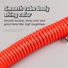 6 Meters  Spiral Air Hose With Connector Air Compressor PU Spring Hose Tube Air  High Pressure Telescopic Hose