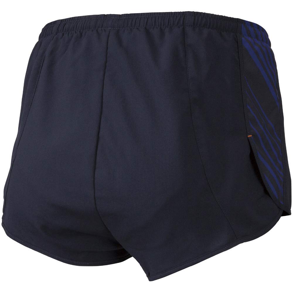 Mizuno Strój Standardowy do Wyścigów na Torze i Polu Granatowy x Odblaskowy Rozmiar 2XL do Rozmiaru Japońskiego Męski i Spodnie, Odprowadzający Pot, Szybkoschnący, U2MB9001, Niebieski,