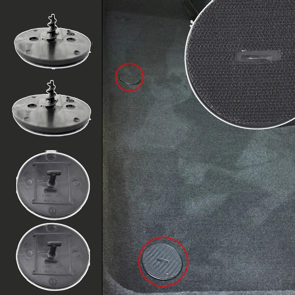 Klipy na podlahové rohože pro BMW a Mini Car Hok Loop Upevňovací koberec OE 07149166609 9171368 106480 Spona na samolepky 1 3 Series 5 F10 F11 X5