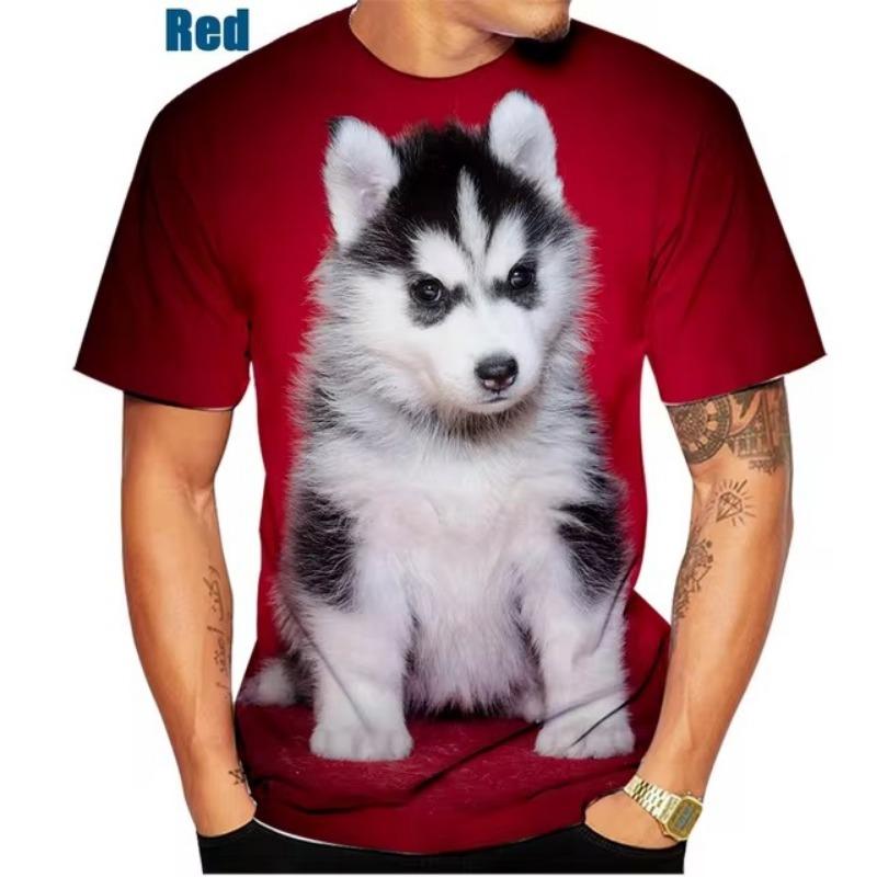 3D tisk tričko s krátkým rukávem pro muže, sportovní oblečení, letní kulatý výstřih, trička s dlouhým rukávem, pánská jednoduchá trička ve velkých velikostech