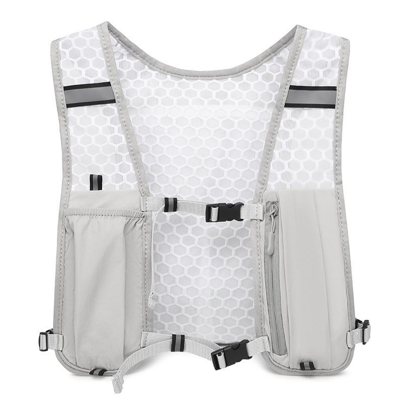 Factory Sales Running Hydration Vest Backpack For Hiking Cycling Marathon Lightweight Water Chest Pack With Phone Storage Pocket