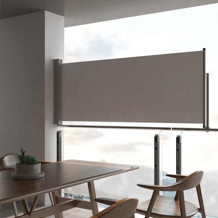 VidaXL Retractable Side Awning for Patio Garden Privacy Screen Windbreak Terrace 45186