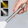 Portable Nurse Pocket Flashlight Stainless Steel LED Mini Torch Handy Nursing Penlight  Dentist