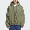 Adidas Originals FW25 Pre Ess Sports Warm Loose Hooded Zipper Cotton Jacket Unisex Jacket KC2641