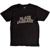 Black Sabbath - Unisex Adult Cotton Wavy T-Shirt