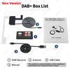 Newest DAB+ Receiver Antenna for Android Car Radio Stereo Player with USB Adapter Automatic Scan Support Channel List LOGO DAB+