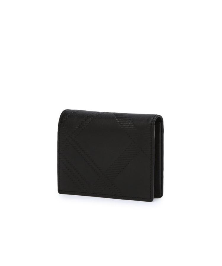 Daks Men'S Accessories Brown Cowhide Check Embossed_Dbho6E055Bk