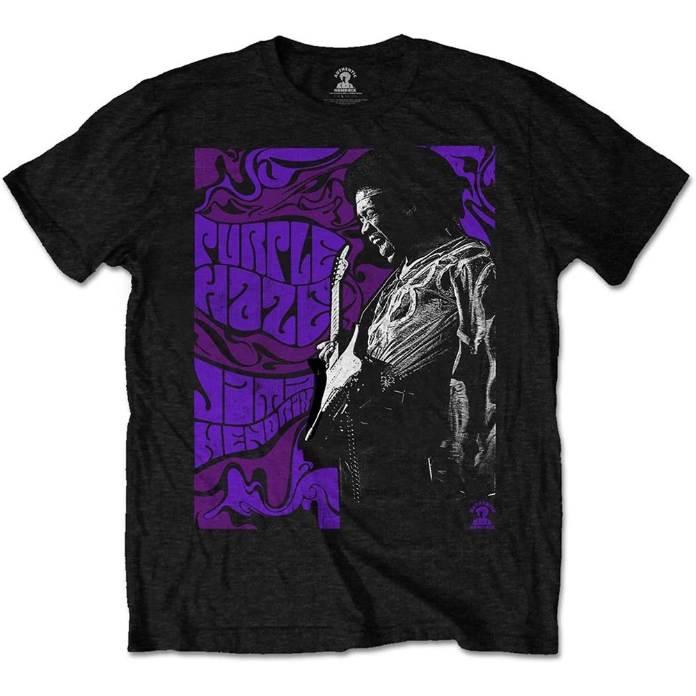 Jimi Hendrix Purple Haze Experience Rock Licensed Tshirt Unisex L