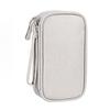 Digital Storage Bag with Lanyard Waterproof Separate Storing Portable Data Cable USB